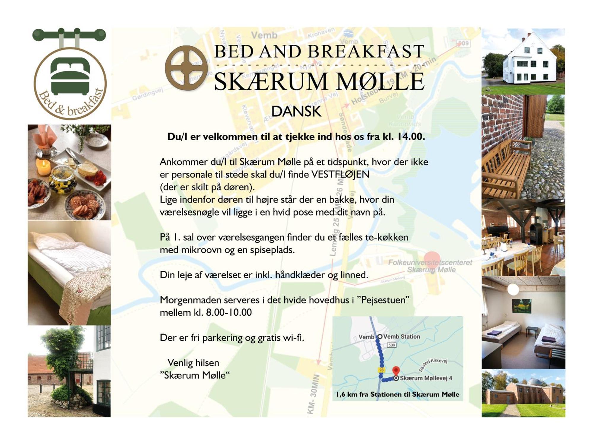 Vemb Skaerum Molle Bed & Breakfast エクステリア 写真