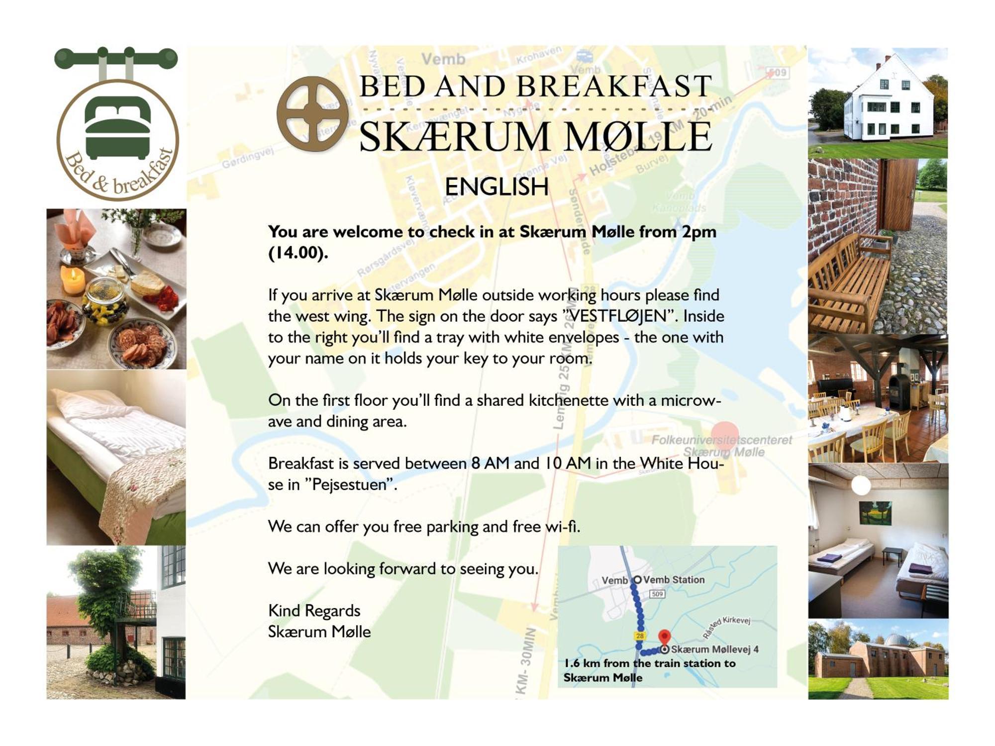 Vemb Skaerum Molle Bed & Breakfast エクステリア 写真